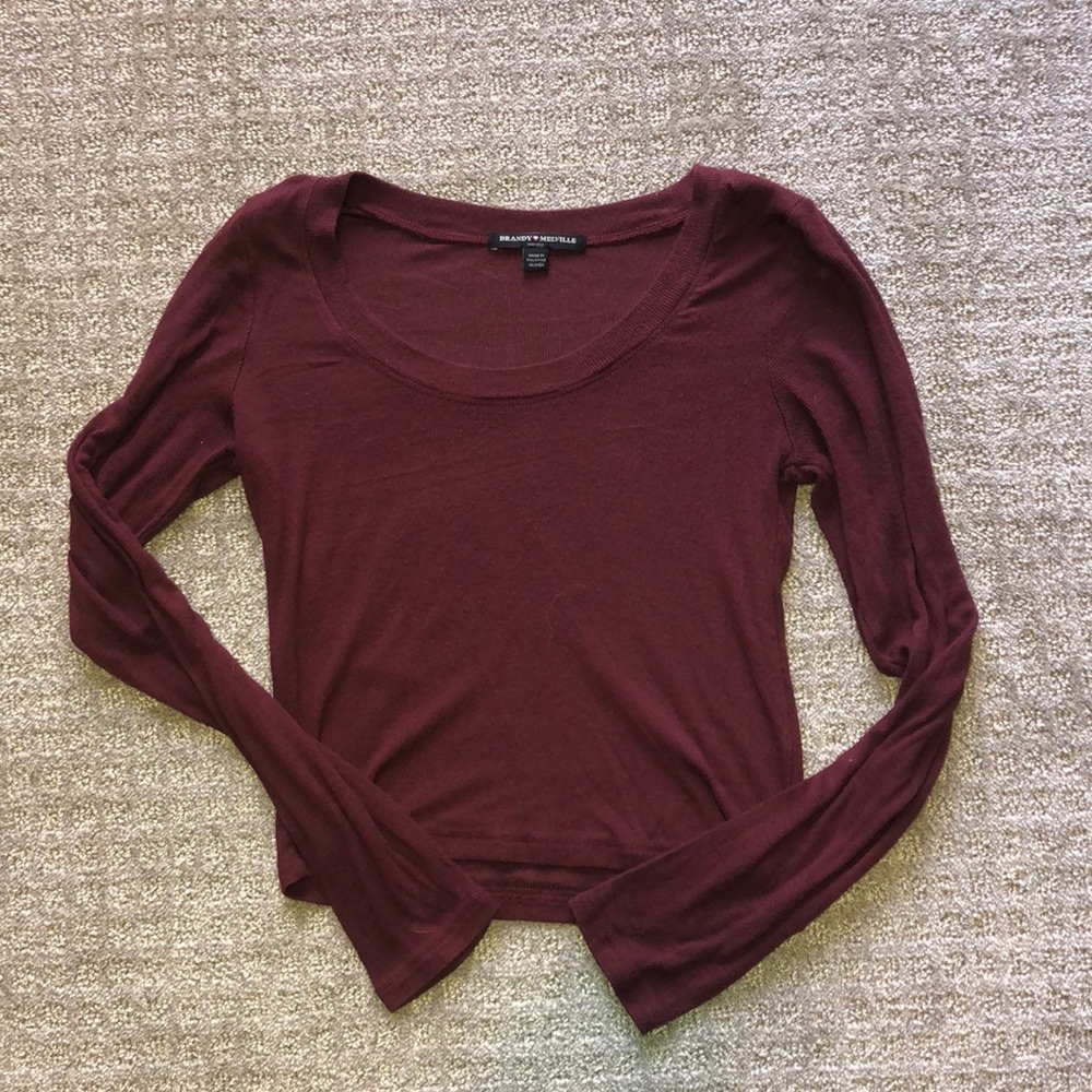 Brandy Melville cropped long sleeve